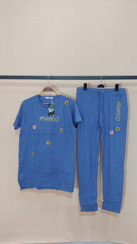 تیشرت وشلوار نخ پنبه زنانه